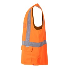 chaleco a.v. velilla 305903 en naranja fluor