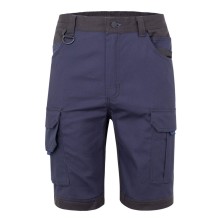 bermuda velilla canvas stretch 103029s en azul navy/negro