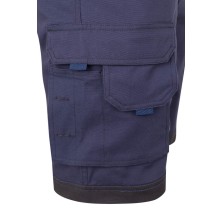 bermuda velilla canvas stretch 103029s en azul navy/negro