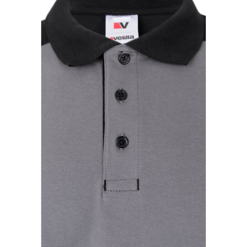 Polo m/c velilla bicolor 105519s