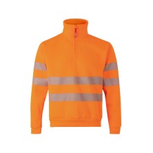 sudadera a.v. velilla 305704 en naranja fluor