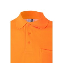 polo a.v. velilla 305522 en naranja fluor