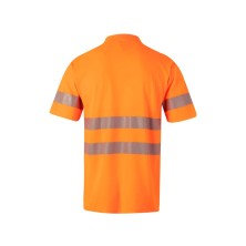 polo a.v. velilla 305522 en naranja fluor