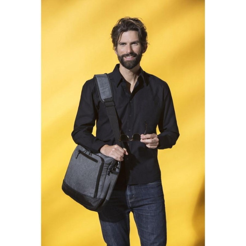 Bolsa clasica clique laptop bag 040221 antracita marengo