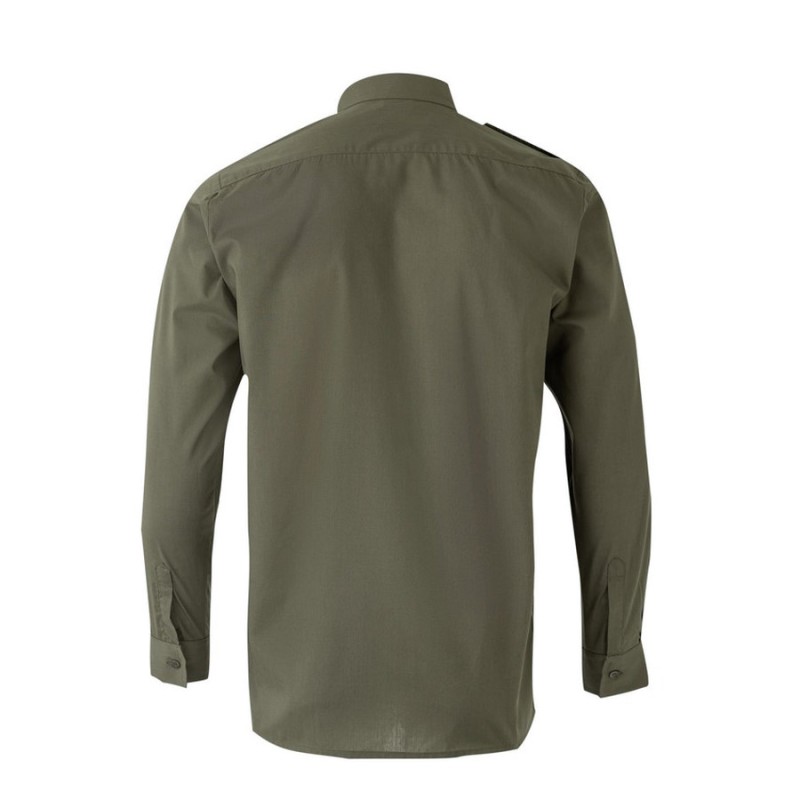 Camisa m/l con galoneras velilla 530