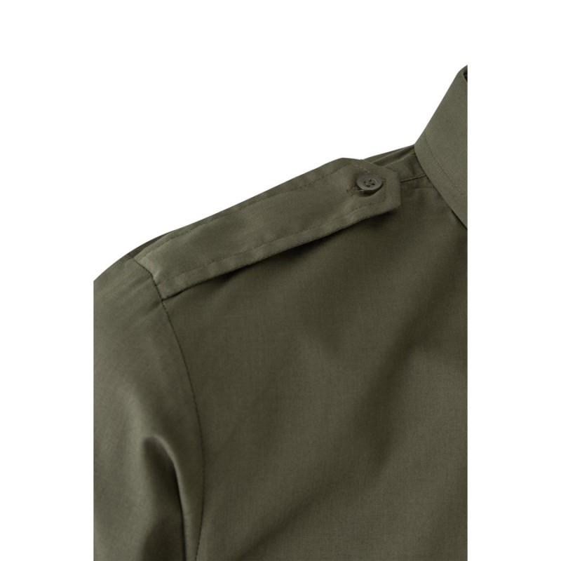 Camisa m/l con galoneras velilla 530