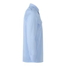 camisa m/l velilla 530 en celeste