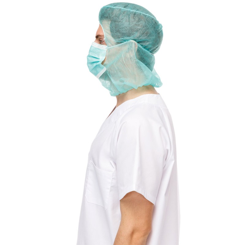Capuz prolimax pp mascarilla 3 capas 66702 (50 unid)