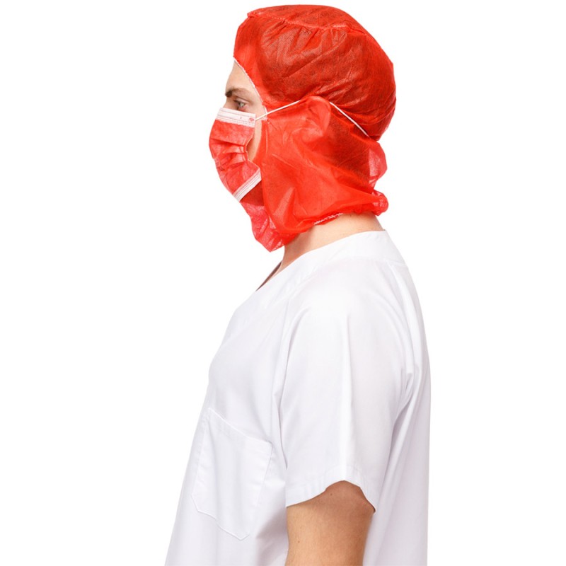 Capuz prolimax pp mascarilla 3 capas 66702 (50 unid)