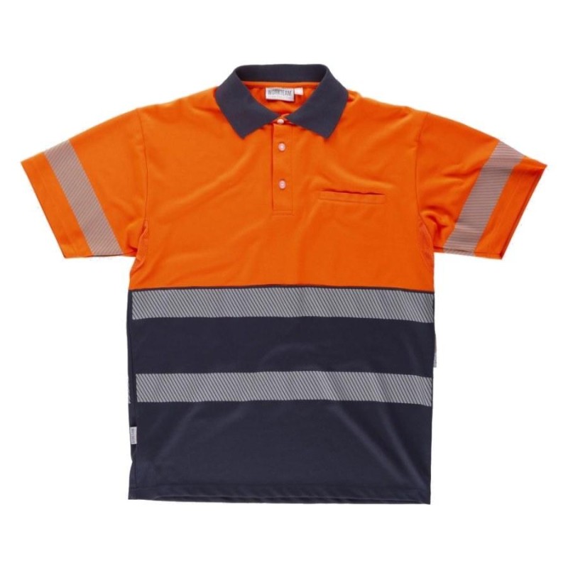 Polo alta visibilidad workteam c3890