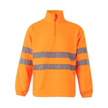 forro polar a.v. velilla 180 en naranja fluor