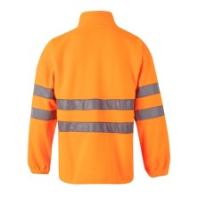 forro polar a.v. velilla 180 en naranja fluor