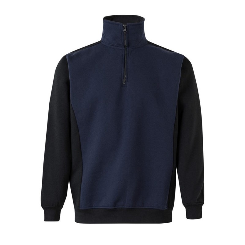Sudadera media cremallera velilla 105703