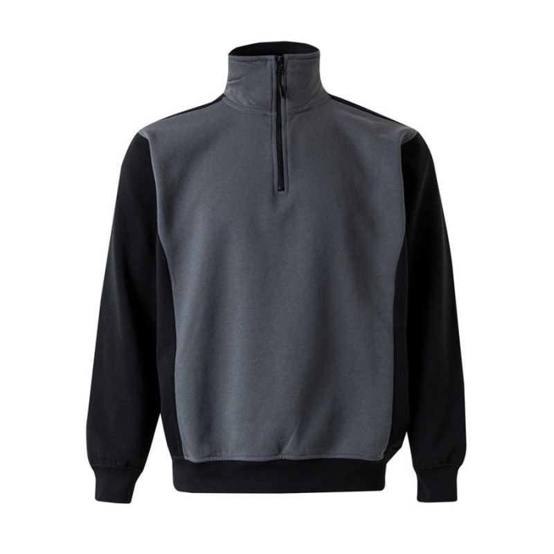Sudadera media cremallera velilla 105703