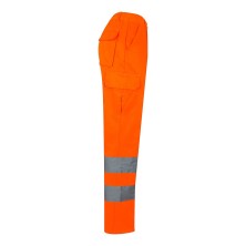 pantalón a.v. velilla 303006 en naranja fluor