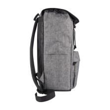 MOCHILA CLIQUE MELANGE BACKPACK 040302 GRIS MARENGO