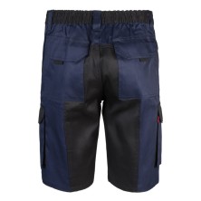 bermuda velilla bicolor 103021b en azul navy/negro