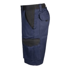 bermuda velilla bicolor 103021b en azul navy/negro