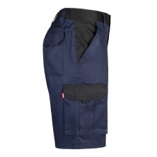bermuda velilla bicolor 103021b en azul navy/negro