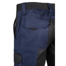 bermuda velilla bicolor 103021b en azul navy/negro