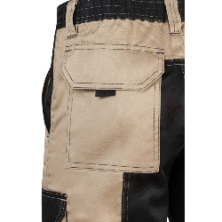 BERMUDA BICOLOR MULTIBOLSILLO VELILLA 103021B