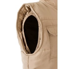 chaleco velilla 108 en beige arena