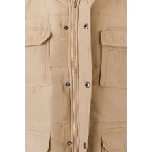chaleco velilla 108 en beige arena