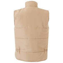 chaleco velilla 108 en beige arena