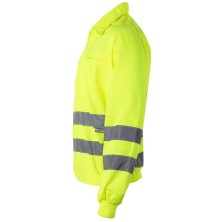cazadora a.v. velilla 155 en amarillo fluor