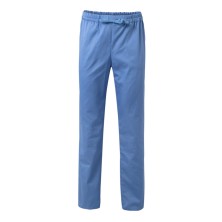 pantalon con cintas velilla 533001 en celeste