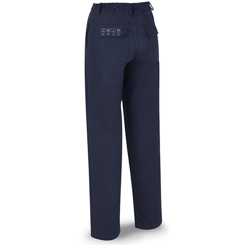 Pantalon ignifugo marca 988-pia/ae azul marino
