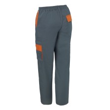 pantalon monza 01148 en gris/naranja