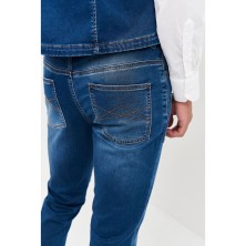pantalon vaquero slim monza 4017 en denim azul