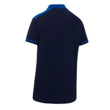polo pique monza 03009 en negro/azul