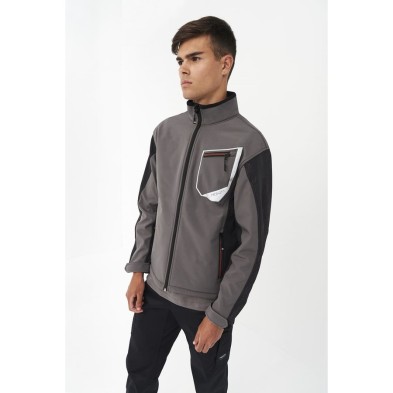 CHAQUETA SOFTSHELL BICOLOR MONZA 4828