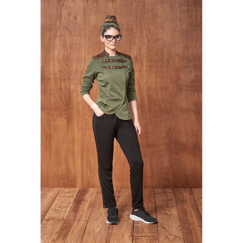 Chaqueta cocina mujer monza 4141