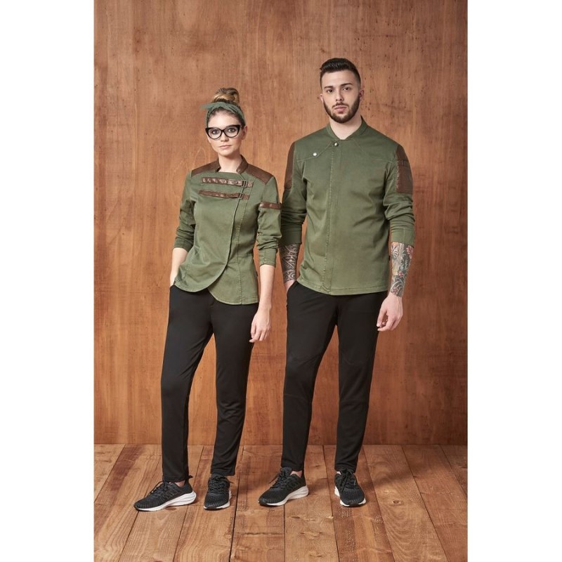 Chaqueta cocina mujer monza 4141