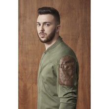 chaqueta monza 4140 en verde kaki