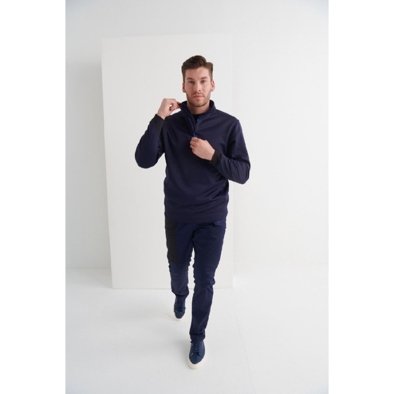 Sudadera bicolor monza 04844