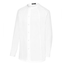 camisa m/l punto monza 02137 en blanco
