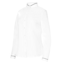 camisa m/l mujer monza 2043 en blanco