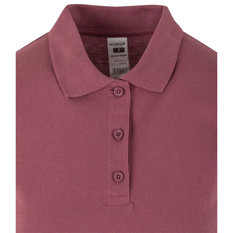 Polo m/c mujer mukua mackay ps200wc
