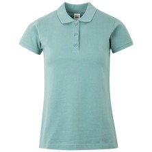 polo m/c mujer mukua mackay ps200wc en amarillo mantequilla