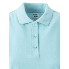 polo m/c mujer mukua mackay ps200wc en amarillo mantequilla