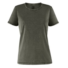 camiseta mujer roly husky 6691 en verde militar oscuro