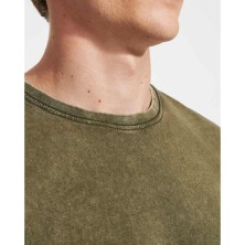 camiseta roly husky 6689 en verde militar oscuro