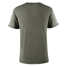 camiseta roly husky 6689 en verde militar oscuro