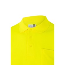 polo a.v. velilla 305514 en amarillo fluor