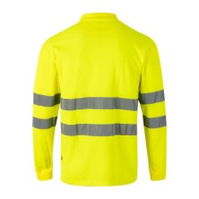 polo a.v. velilla 305514 en amarillo fluor