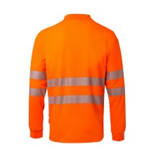 polo a.v. velilla 305524 en naranja fluor